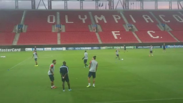 Η προπόνηση της Παρί Σεν-Ζερμέν στο Γεώργιος Καραϊσκάκης (1)