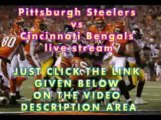 @ WATCH @Pittsburgh Steelers vs Cincinnati Bengals live stream NFL Monday Night Exclusive