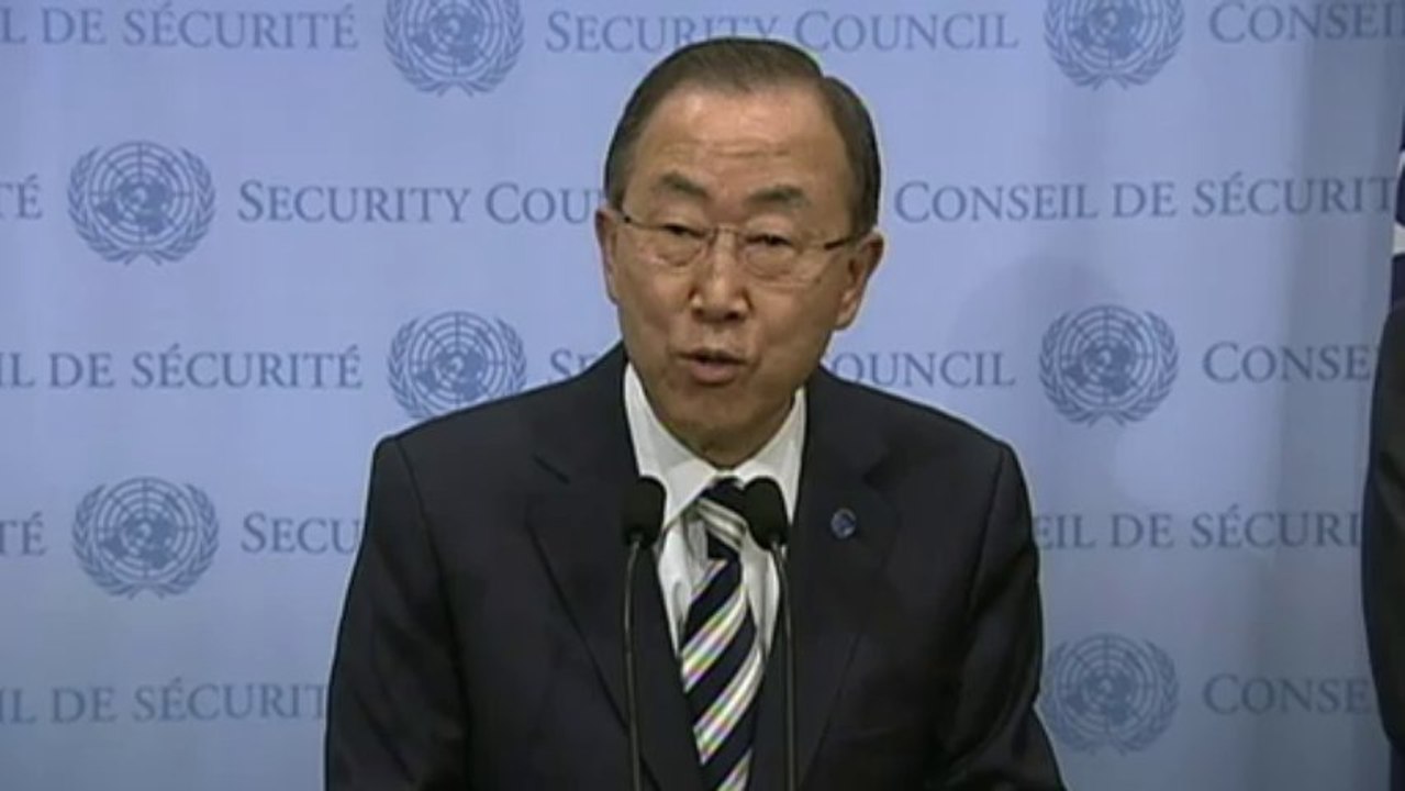 Ban Ki-moon confirms use of chemical weapons in Syria