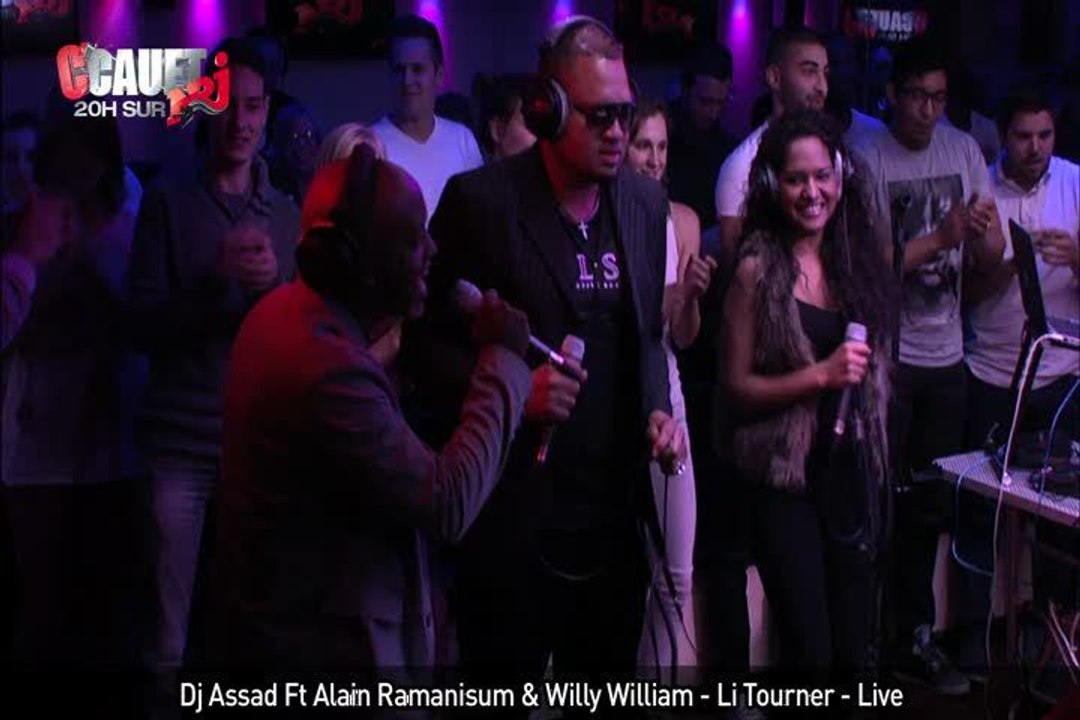 Dj Assad Ft Alain Ramanisum & Willy William - Li Tourner - Live