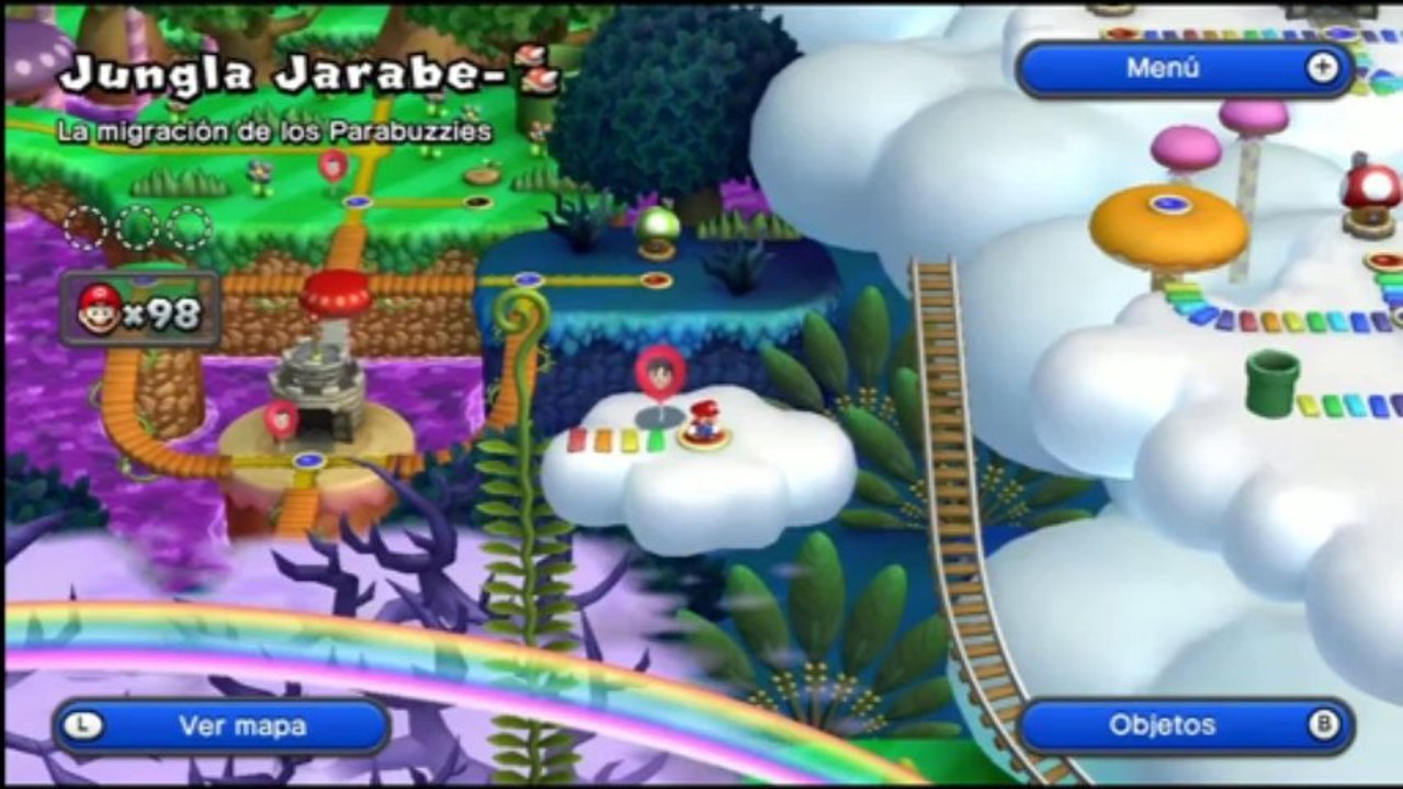 Super Mario Bros U Jungla Jarabe