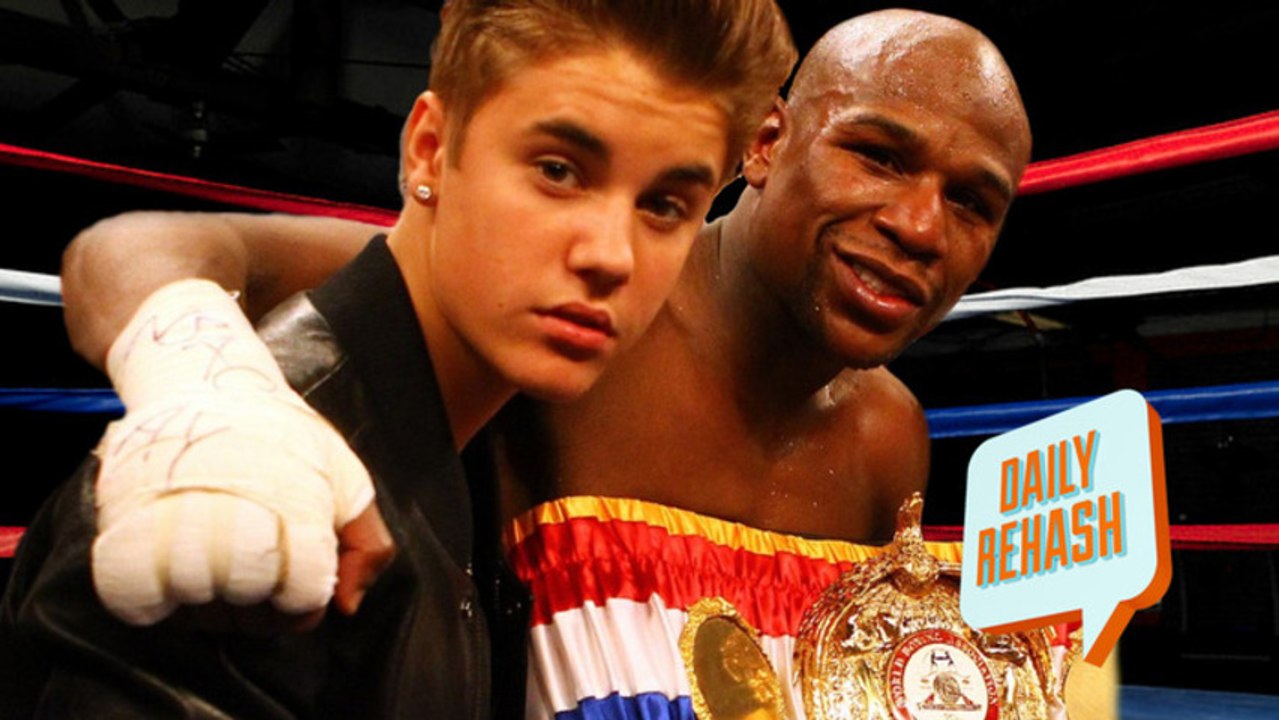 Floyd Mayweather Makes Fight Entrance with…Justin Bieber ?? | DAILY REHASH | Ora TV