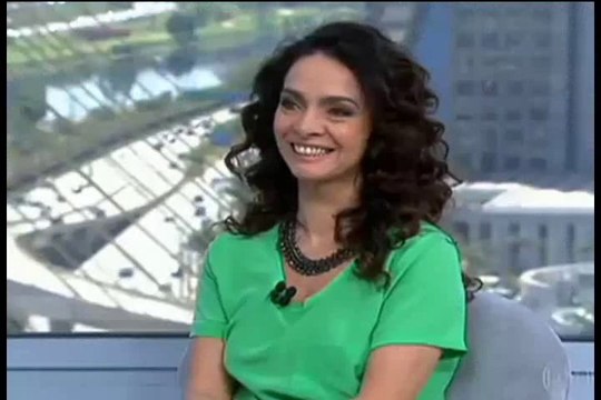Entrevista de Cláudia Ohana ao SPTV 1ª edição- 14 de set de 2013