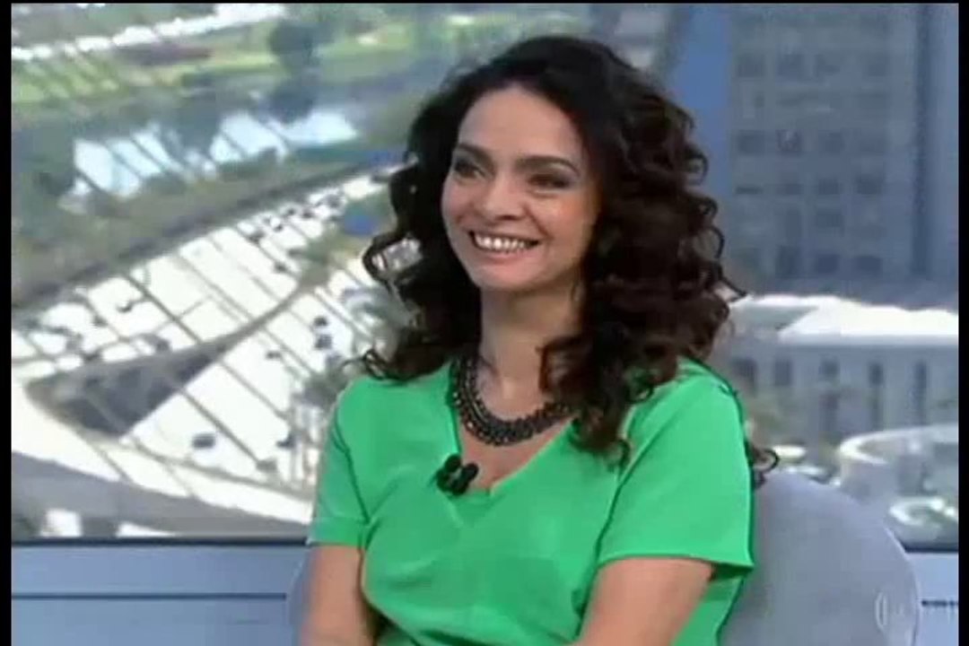 Entrevista de Cláudia Ohana ao SPTV 1ª edição- 14 de set de 2013