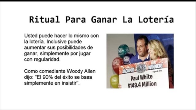 Ritual Para Ganar La Loteria - Los Rituales De Los Que Ganan Las Loterias