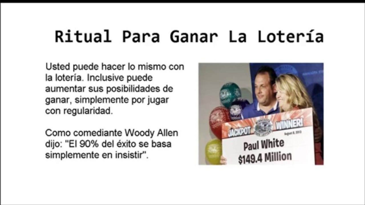 Ritual Para Ganar La Loteria - Los Rituales De Los Que Ganan Las Loterias