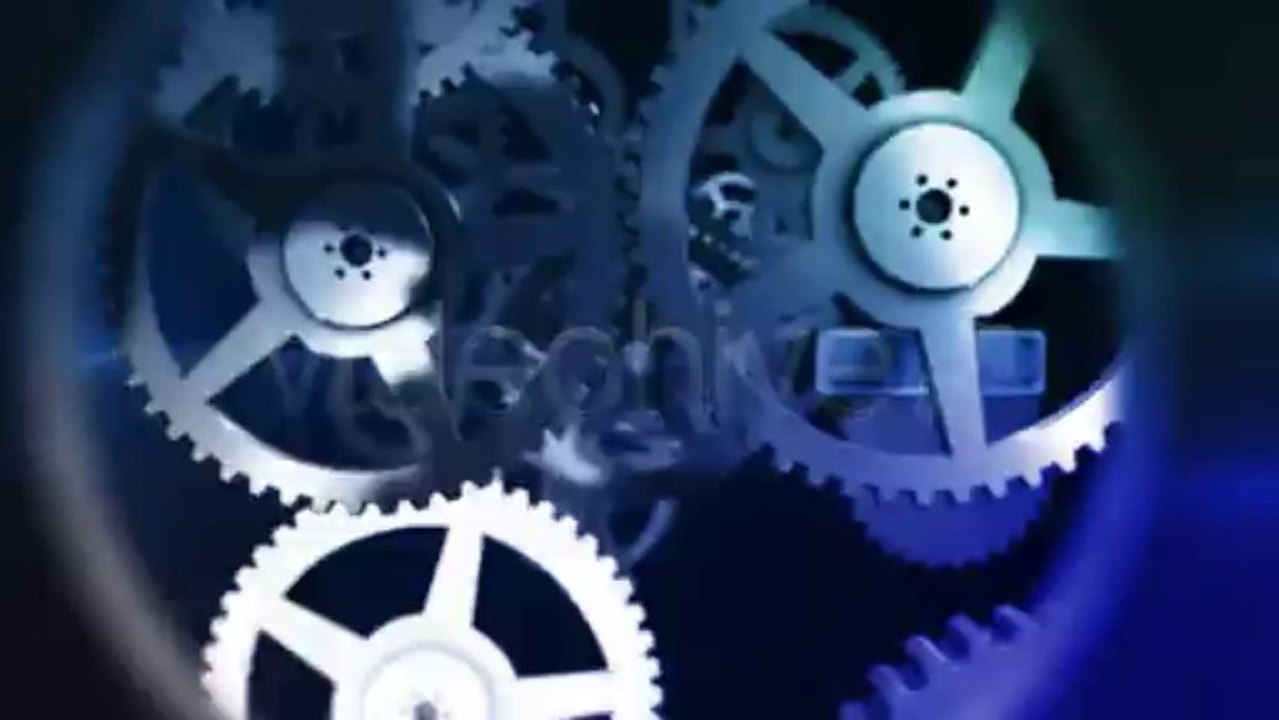 3D Gear Title - After Effects Template
