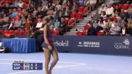 Safarova ends trophy drought in Quebec