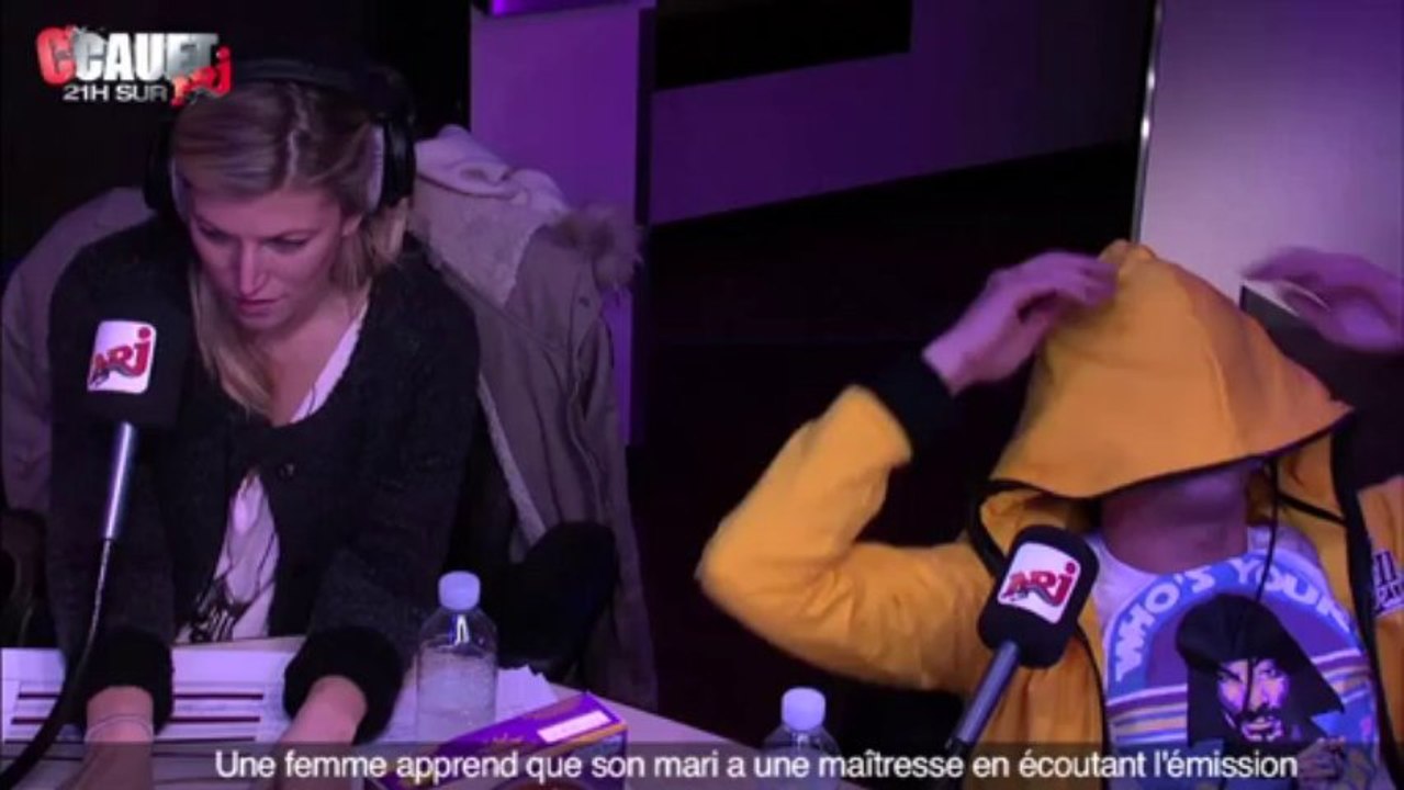 Une femme apprend que son mari a une maîtresse en écoutant l'émission - C'Cauet sur NRJ