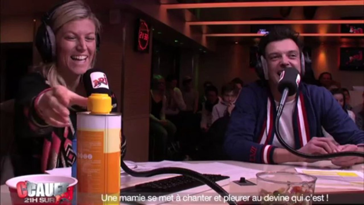 Une mamie se met à chanter et pleurer au devine qui c'est ! - C'Cauet sur NRJ