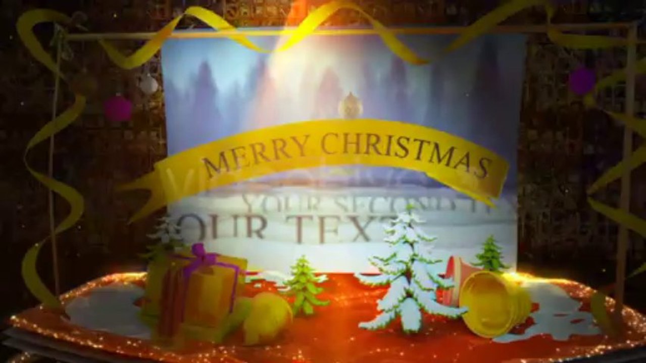 Christmas Holiday and New Year Greetings - After Effects Template
