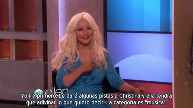 Christina Aguilera, Adam Levine & Blake Shelton en Ellen - The Voice 2 Parte 2 (Subtítulos español)