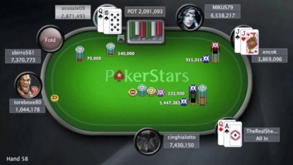 OPS! [08/09/2013] "cinghialotto" vince il Sunday Special! - PokerStars.it