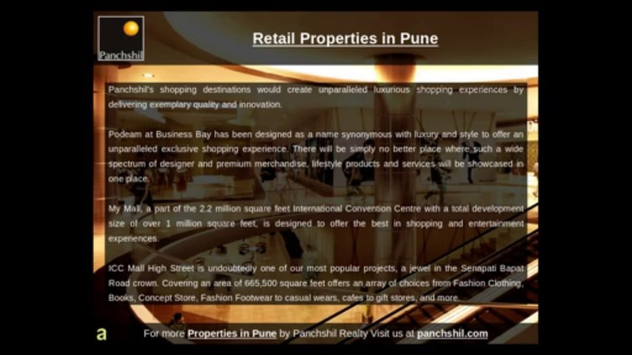 Real Estate Properties in Pune by Panchshil Realty