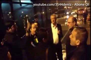 İzmir Havalimanı Tekme Tokat Kavga