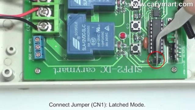 30A DC Motor Remote Controller with Manual Button and Limit Switch Function