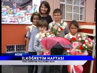 Rize Okullar Başladı