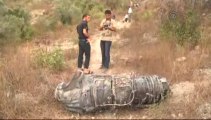 AA ekibi Suriye helikopterinin enkazını görüntüledi