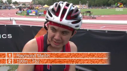 Raymond Martin - 100m hommes - T52