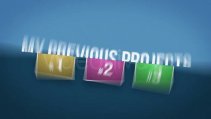 Just Promote-Typography Introduction - After Effects Template