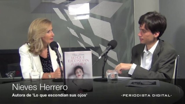 Nieves Herrero, autora de 'Lo que escondían sus ojos'. 16-9-2013