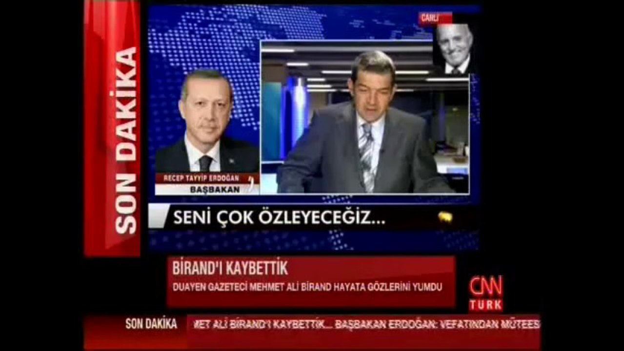 Recep Tayyip Erdoğan Mehmet Ali Birand Hakkında Konuştu