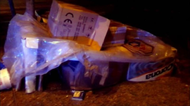 Napoli - Clochard morto in via Marina (16.09.13)