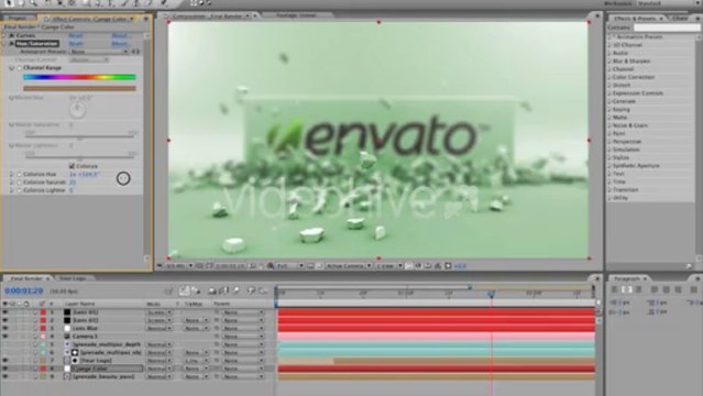 Exploding Grenade Logo Reveal - After Effects Template