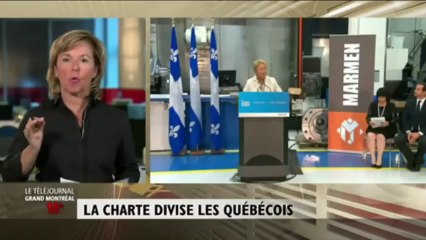 La Charte des valeurs divise les Québécois