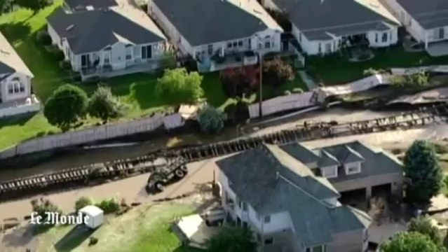 Colorado : les ravages des inondations vus du ciel