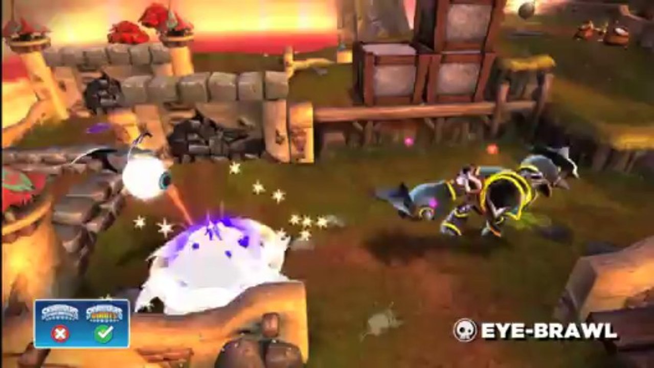 Skylanders Giants (360) - Eye Brawl version Halloween