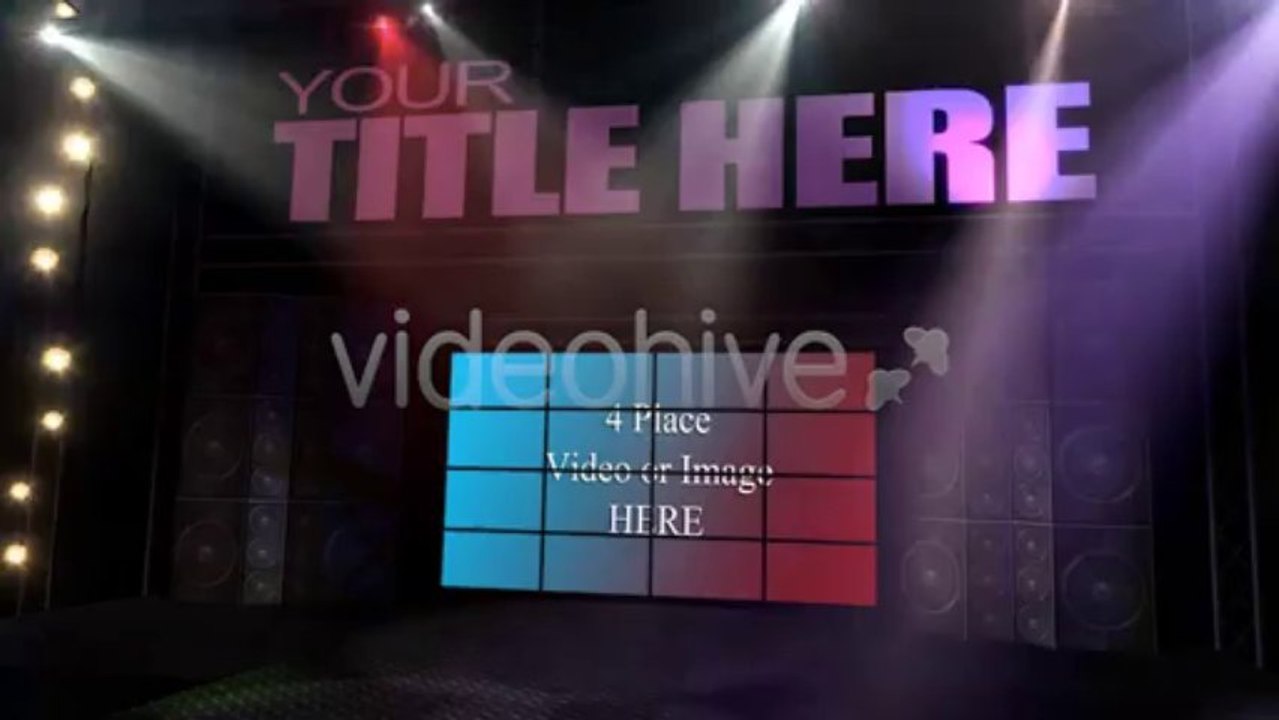 The Big Show - After Effects Template