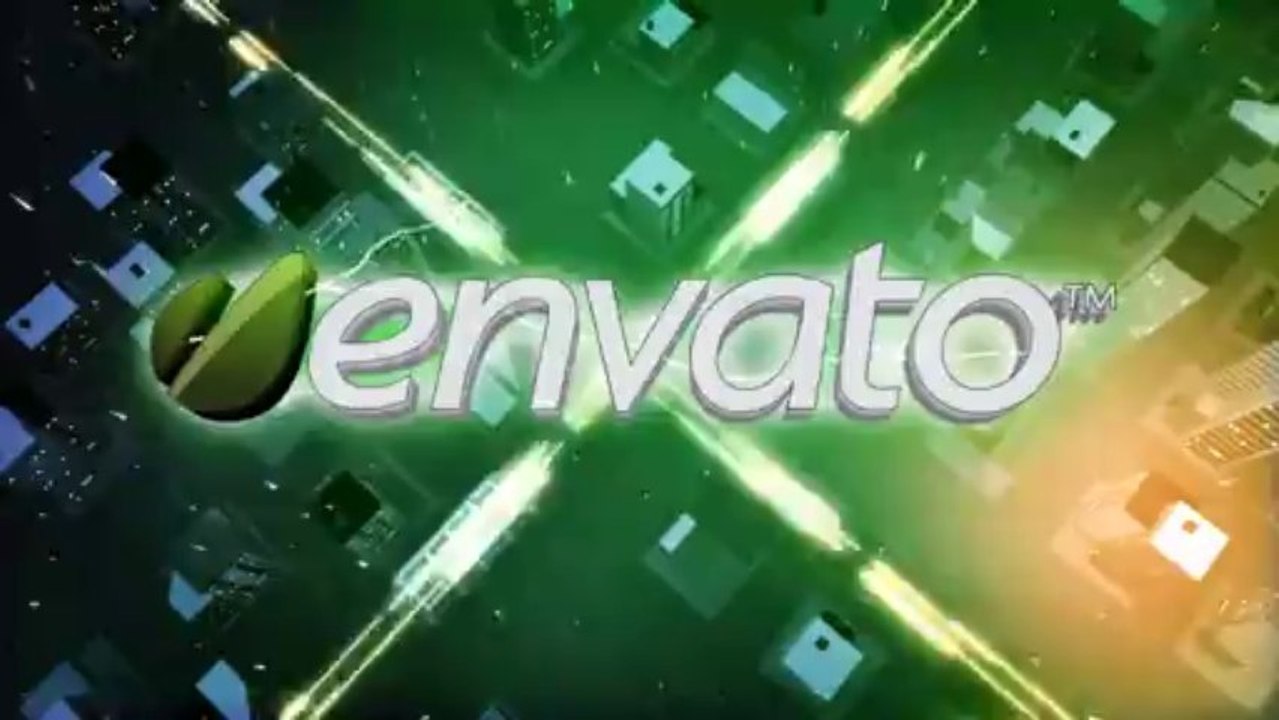 Neon City Logo - After Effects Template
