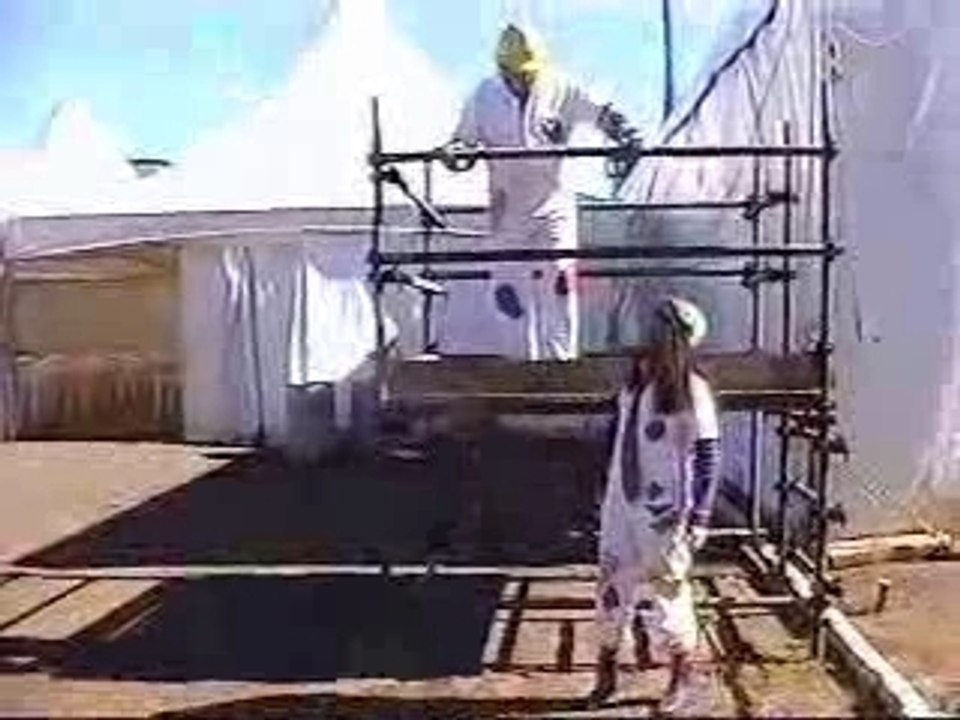 cuidados nos andaimes
