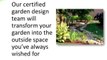 garden design decking areas