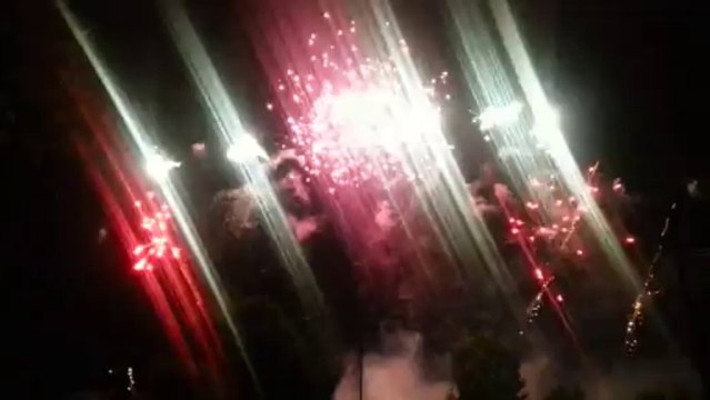 Feu artifice à Challans foire des minées 2013