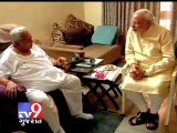 Tv9 Gujarat - Modi meets Keshubhai Patel on his 64th birthday