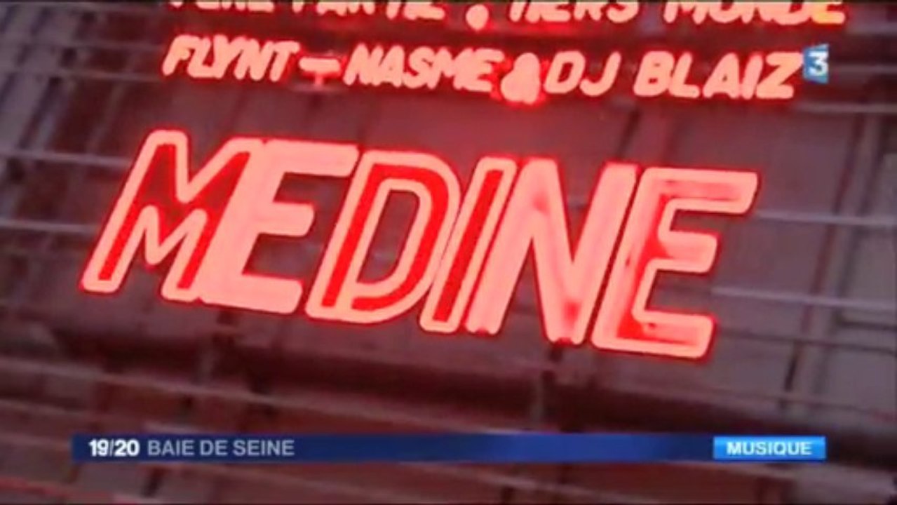 Concert du rappeur Médine à l'Olympia