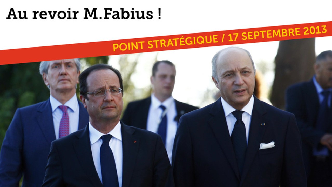 Au revoir M. Fabius