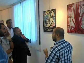 Benidiri REdha expose à la maison de culture de Sidi Bel Abbès