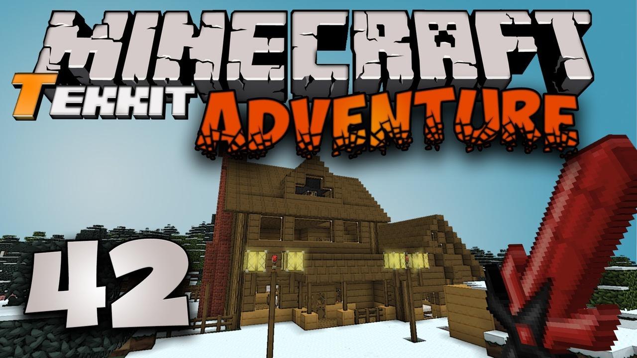 Minecraft Tekkit [Part 42] - Snow Day!