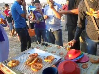 A fantasia of Tiliouine in Sidi Bel Abbas. Algeria