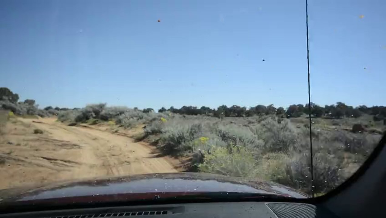 Piste sud vers White Pocket