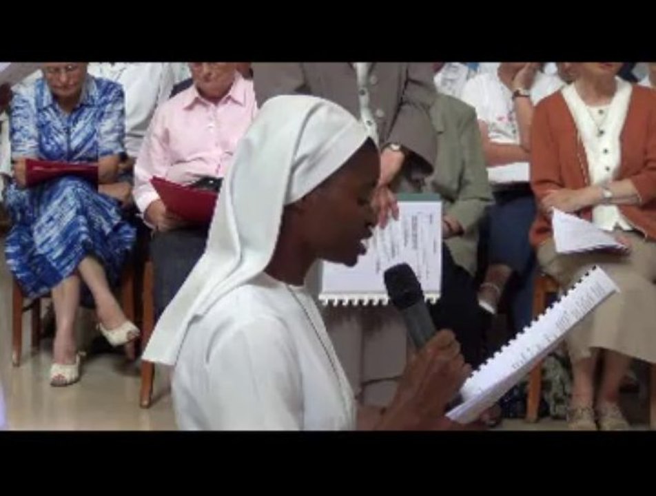 Engagement définitif soeurs africaines Congrégation Torfou