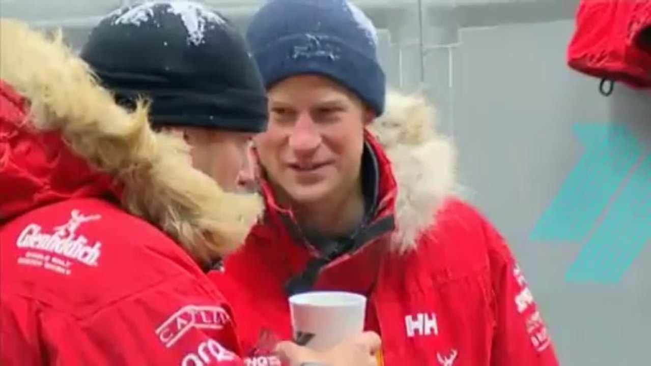 Le prince Harry passe la nuit dans une chambre froide