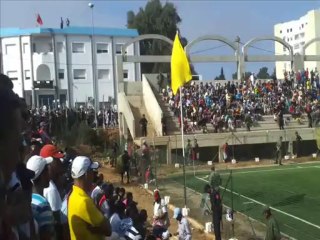 الإثارة في مباراة النادي القصري ورجاء بني ملال(1/2)ا