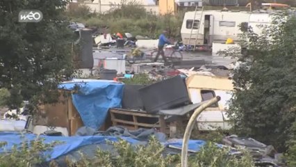 Evacuation du camp de roms de Lille sud