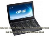 Asus Eee PC 1015CX-BLK024W Netbook 2nd Gen ADC/ 2GB/ 320GB/ ExpressGate Cloud