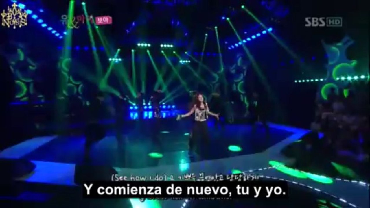 BoA en programa U&I (You and I) sub español