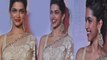 Deepika Padukones Look at Ram Leela Trailer Launch